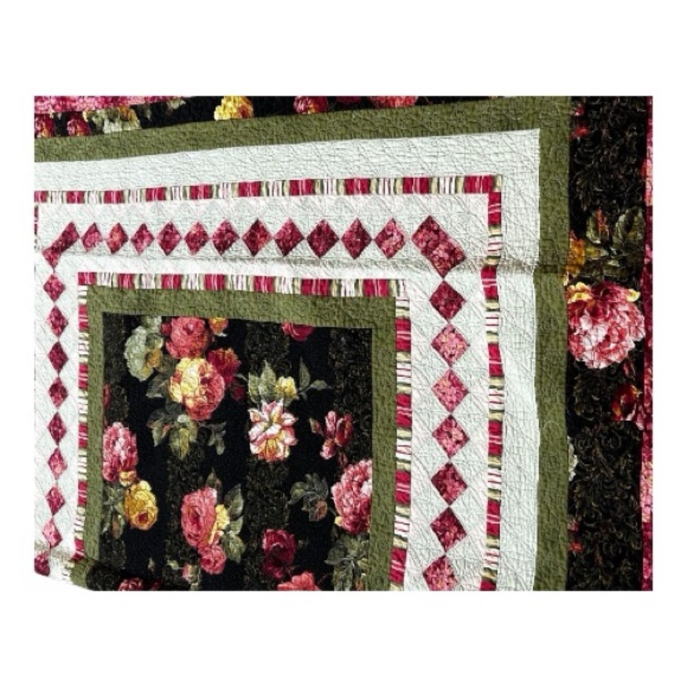 Pattern Rolling Meadows  Vintage 2006 Handmade Quilt Sheilla Christensen